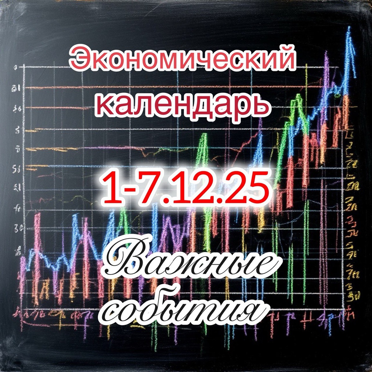экономический календарь с 1 по 7 декабря 2025