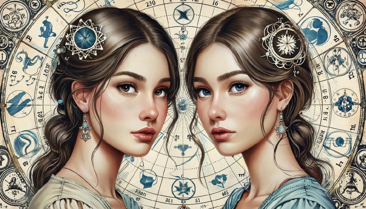 Близнецы. Иллюстрация сгенерирована нейросетью