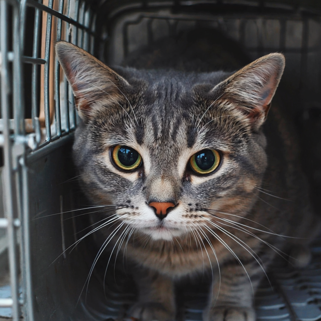 Кошке в стрессе нужна опора, а не давление.