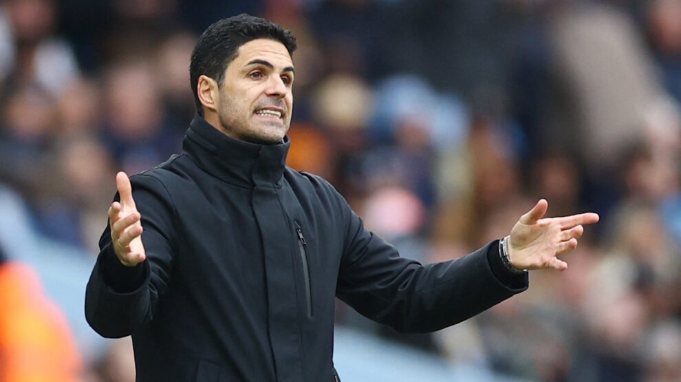    Главный тренер «Арсенала» Микель Артета. Фото: REUTERS