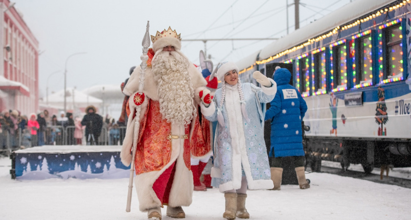    Фото: группа "Поезд Деда Мороза" в ВКонтакте