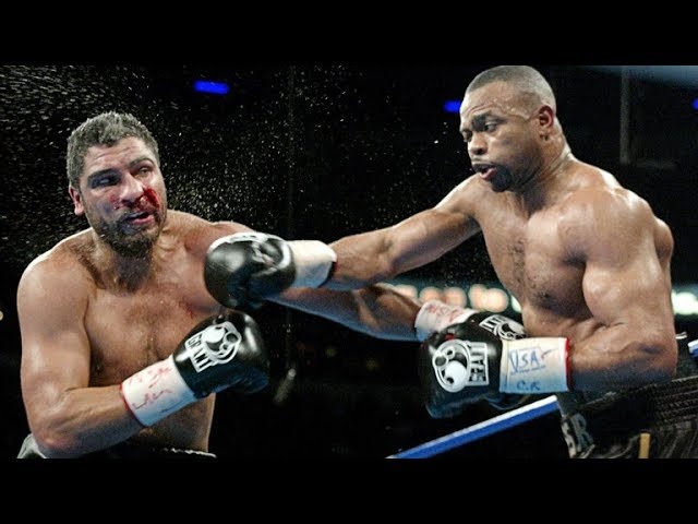 Джон Руис (слева) и Рой Джонс младший