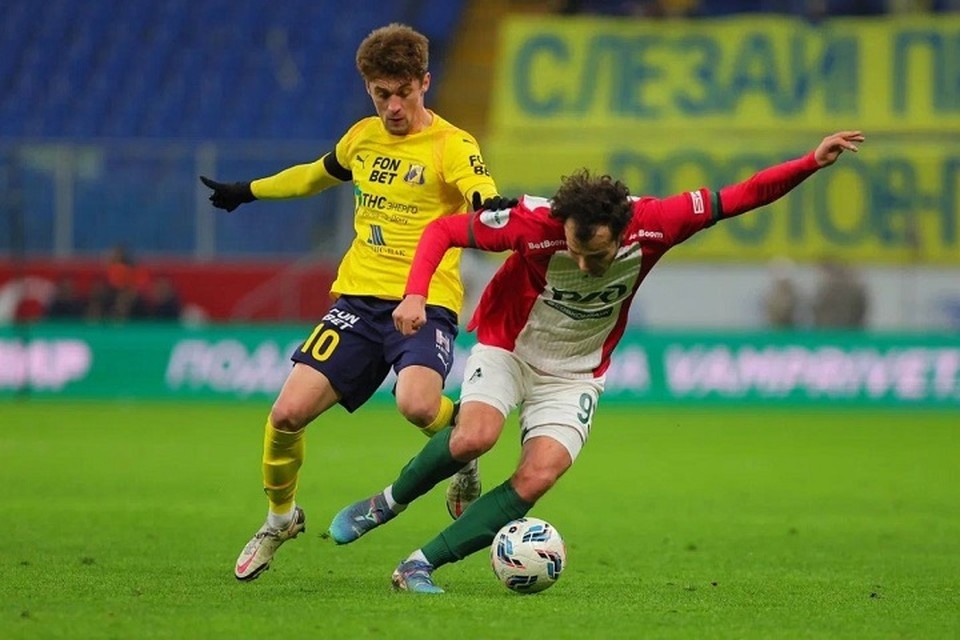    В первом тайме забили и гости, и хозяева. Фото: пресс-служба ФК «Ростов»