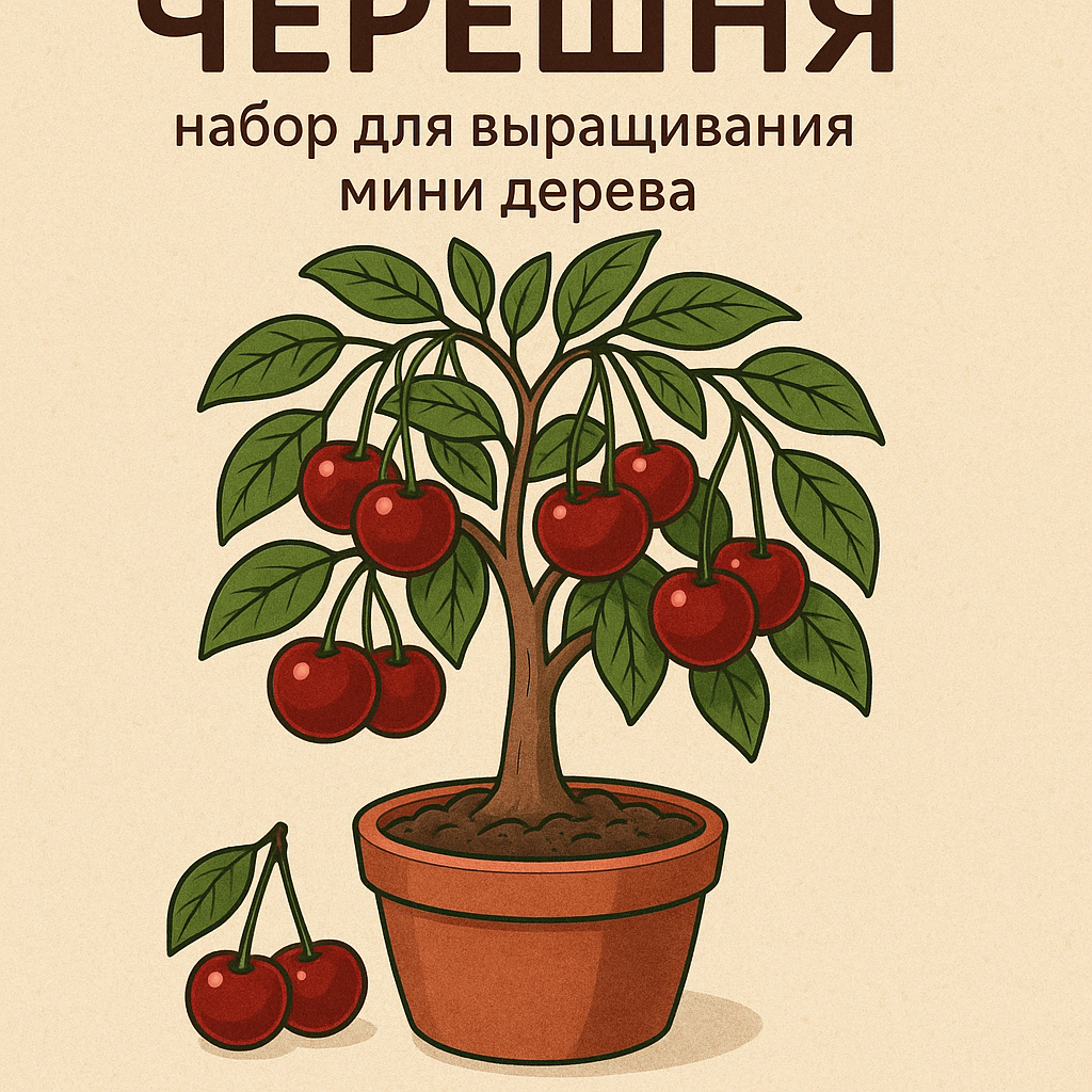черешня набор для выращивания