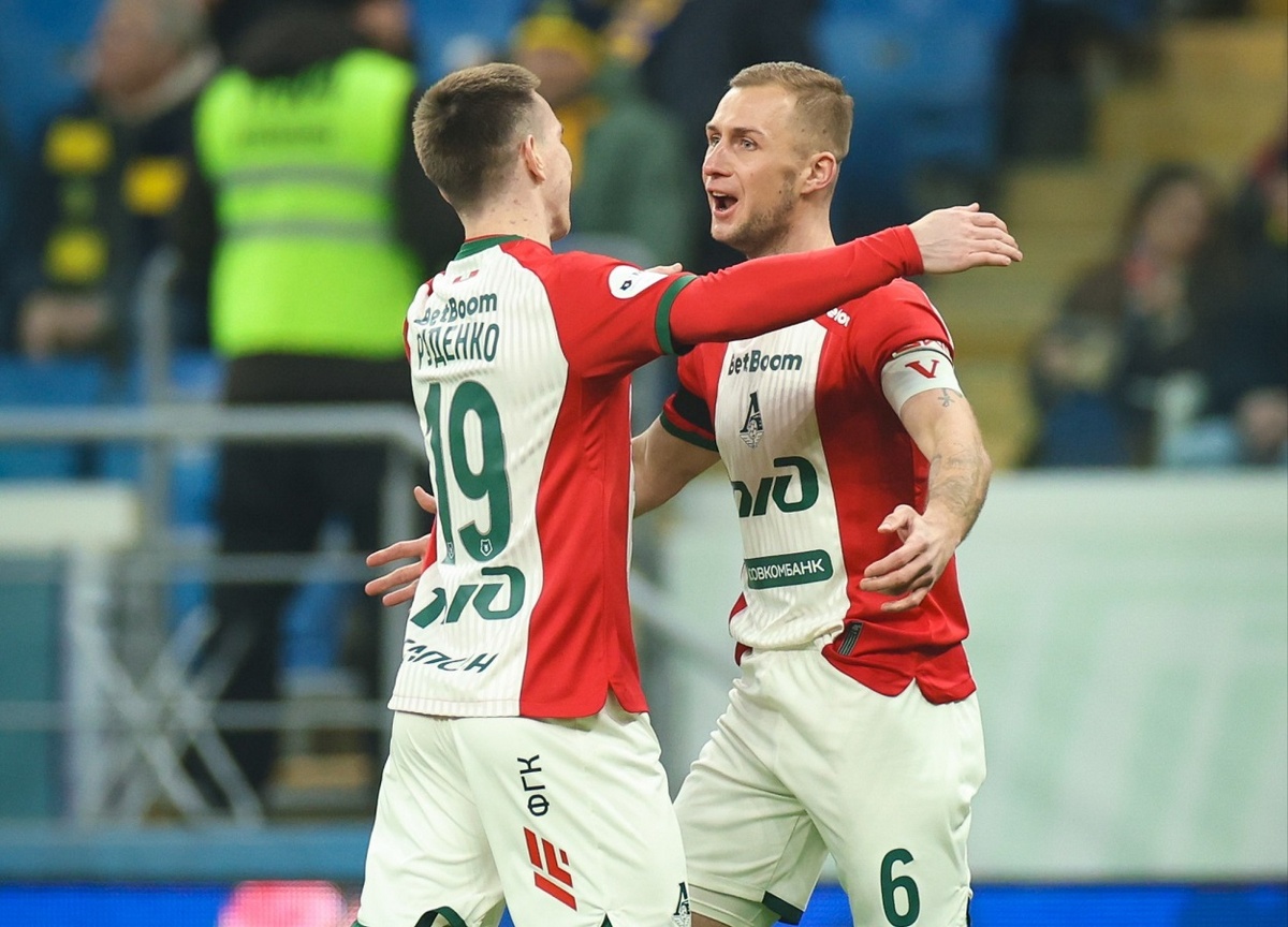     Александр Руденко и Дмитрий Баринов / Фото: ФК «Локомотив»