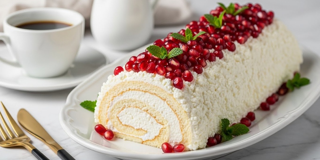 Вкуснее торта, а возни в 3 раза меньше: мягкий рулет из двух пачек творога.