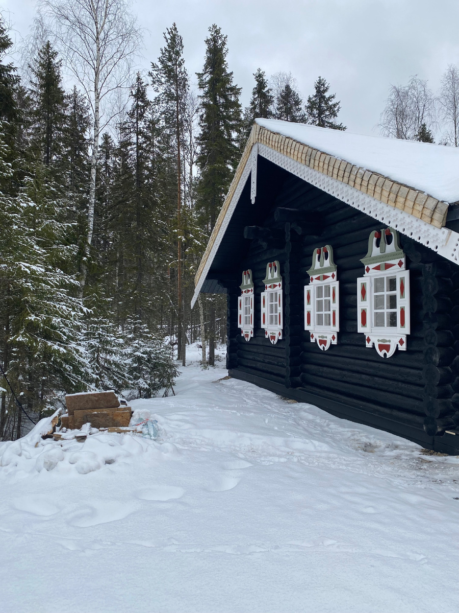 Поселок Чална. Карелия. Фото автора.