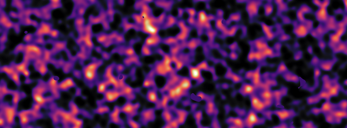 Map of dark matter in the Universe obtained from data from the KiDS survey, using the VLT Survey Telescope at ESO’s Paranal Observatory in Chile, https://www.eso.org/public/images/eso1642a/
