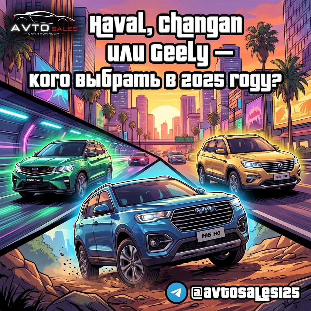    Кто лучше в 2025 году: Haval, Changan или Geely? Полное сравнение кроссоверов Авто Сейлс
