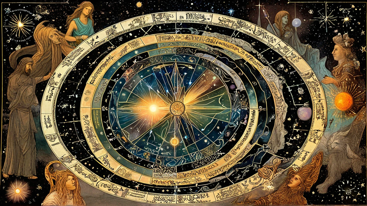 🏠 Лунные Узлы в астрологических домах