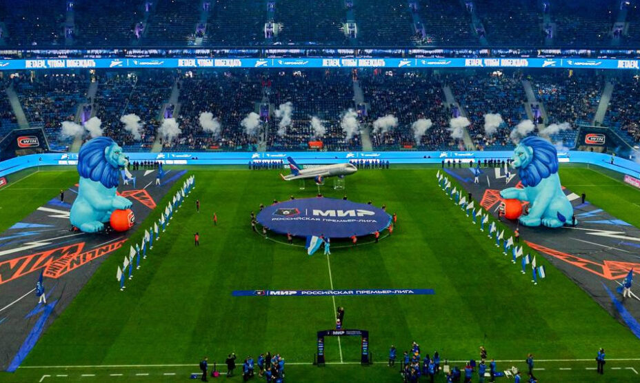    «Зенит» умеет делать шоу перед матчами. Фото: ФК «Зенит»