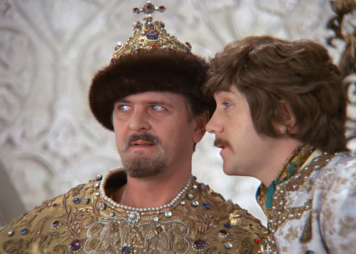 Кадр из кинофильма "Иван Васильевич меняет профессию", 1973 г., режиссер Леонид Гайдай, сценаристы Владлен Бахнов, Леонид Гайдай, композитор Александр Зацепин