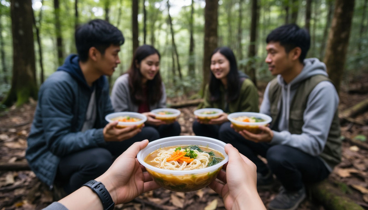 Лапша быстрого приготовления занимает около 50% российского рынка продуктов быстрого питания. Она опережает по популярности другие виды быстрого питания, такие как хлопья и супы в пакетиках.