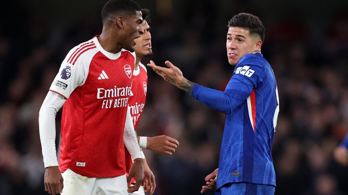    "Арсенал" и "Челси" сыграли в матче АПЛ 30 ноября 2025 года. Фото: REUTERS