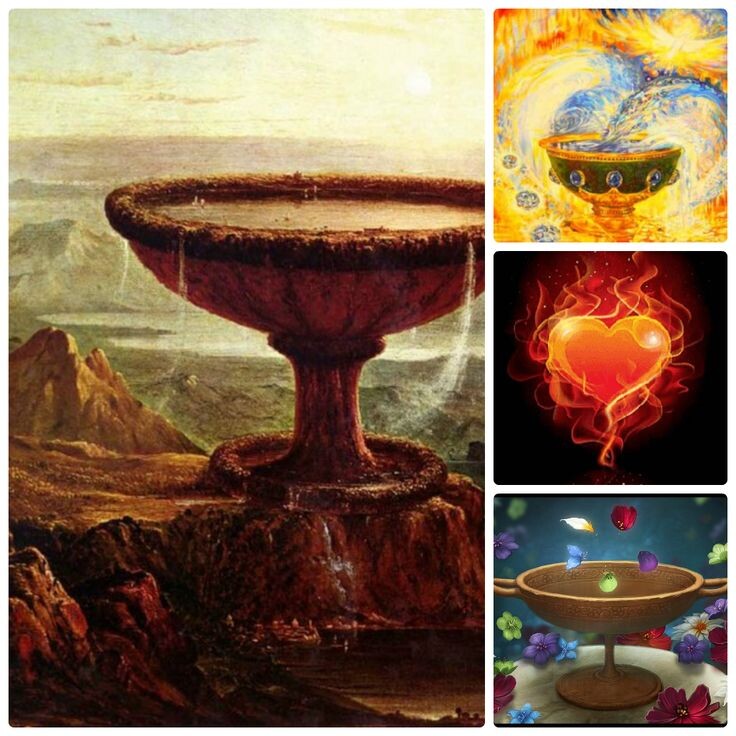 Символы 12-го лунного дня чаша грааля, Сердце.