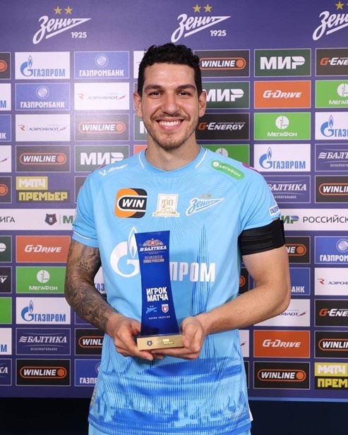    Защитник "Зенита" Нино Автор фото: Пресс-служба ФК "Зенит"