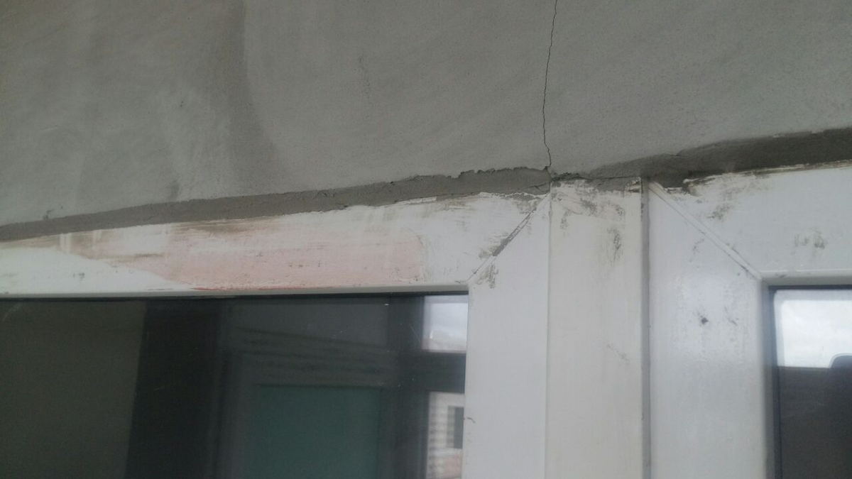 Вот так наляпали строители