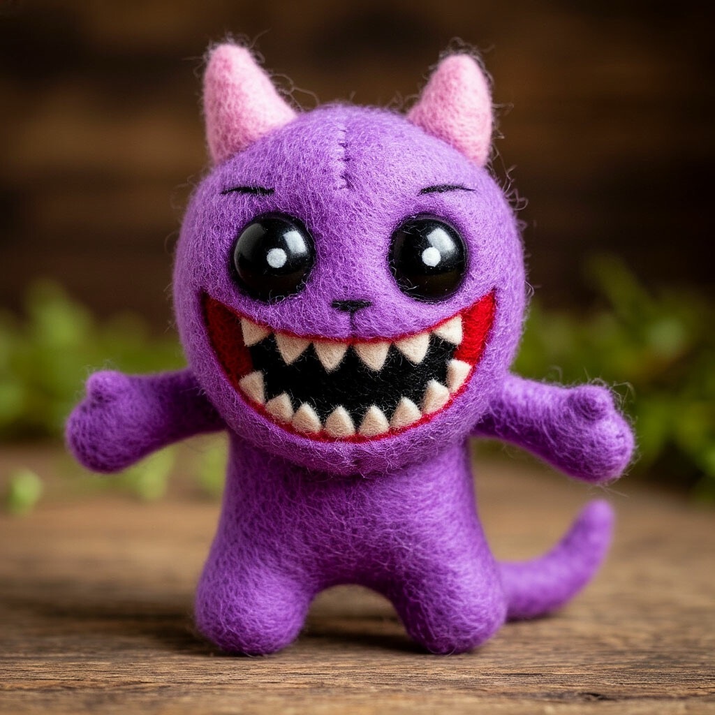 Зубастый монстрик