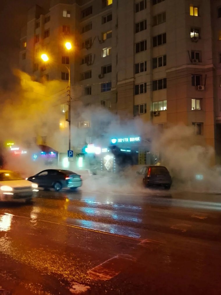  Коммунальная авария произошла в центре Тюмени 30 ноября