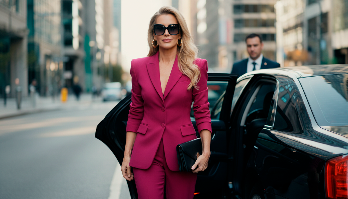 Саманта Джонс научила нас, что самый сексуальный аксессуар — это уверенность. Яркие цвета и смелые силуэты в ее гардеробе были не способом соблазнения, а отражением ее внутренней силы и независимости.