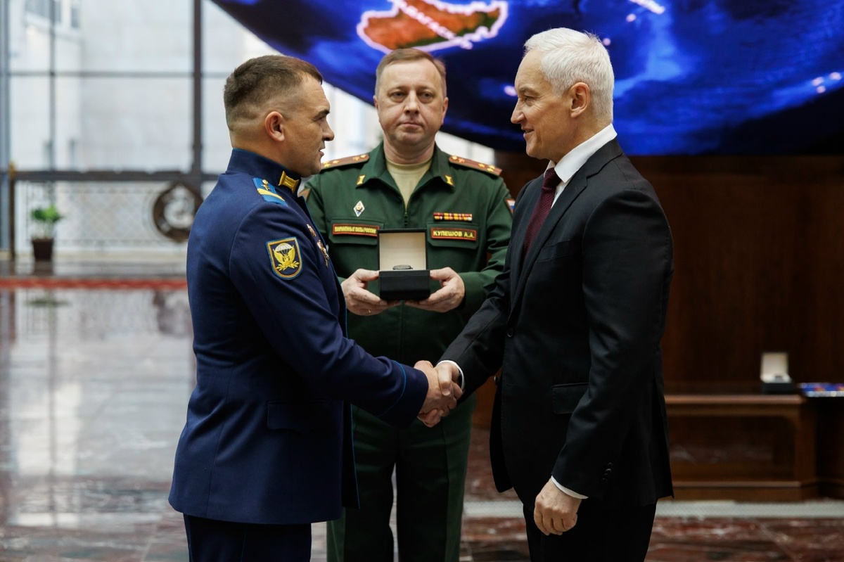 на церемонии награждения