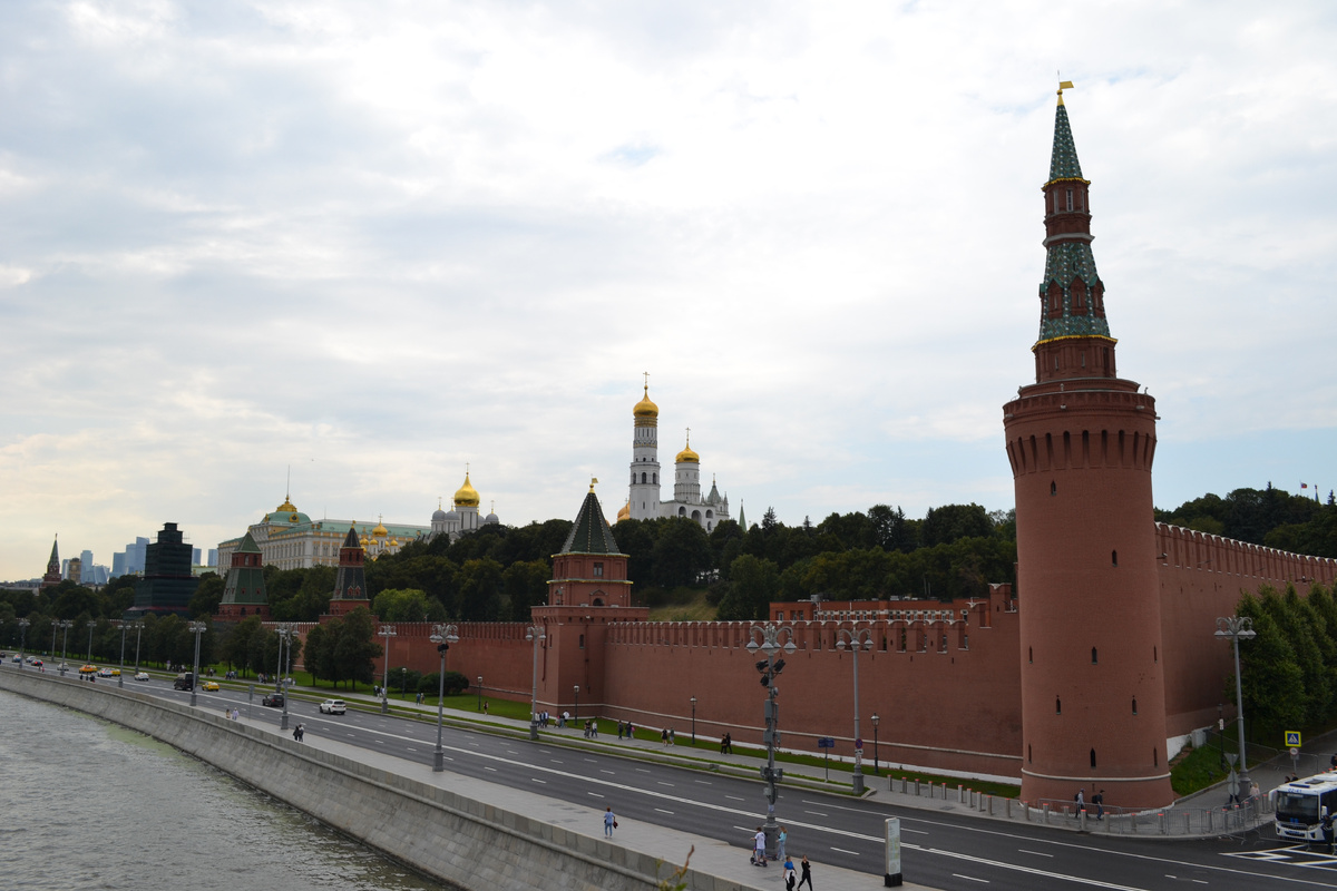 Вид на Кремль с Большого Москворецкого моста. Фото автора канала 