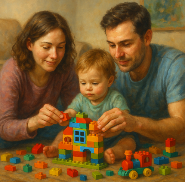 Конструкторы LEGO «Duplo» для малышей и советы по совместной сборке