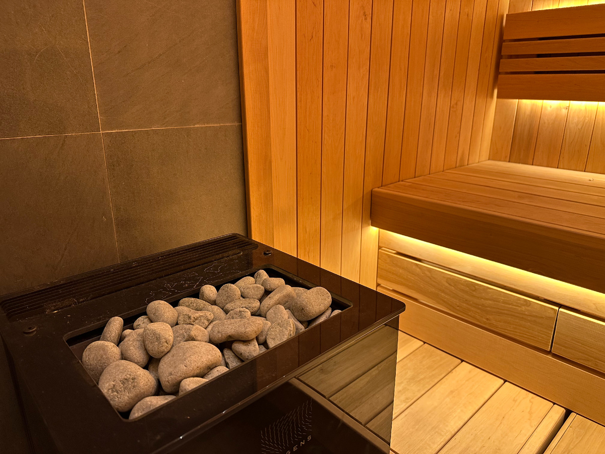 Печь Sangens в сауне