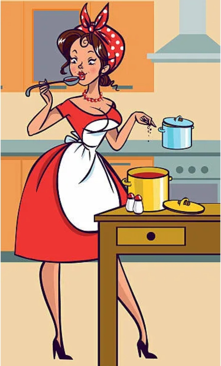 Ленивая Стряпуха. Картинка из интернета. Для иллюстрации публикации.