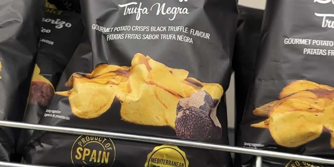 Обзор дорогущих чипсов с трюфелем (Испания)