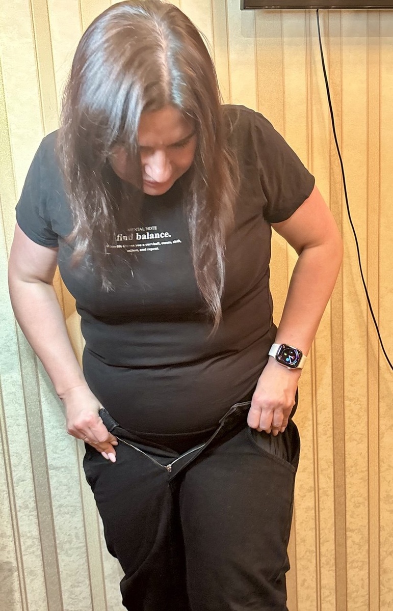 Эти джинсы даже не смогла натянуть