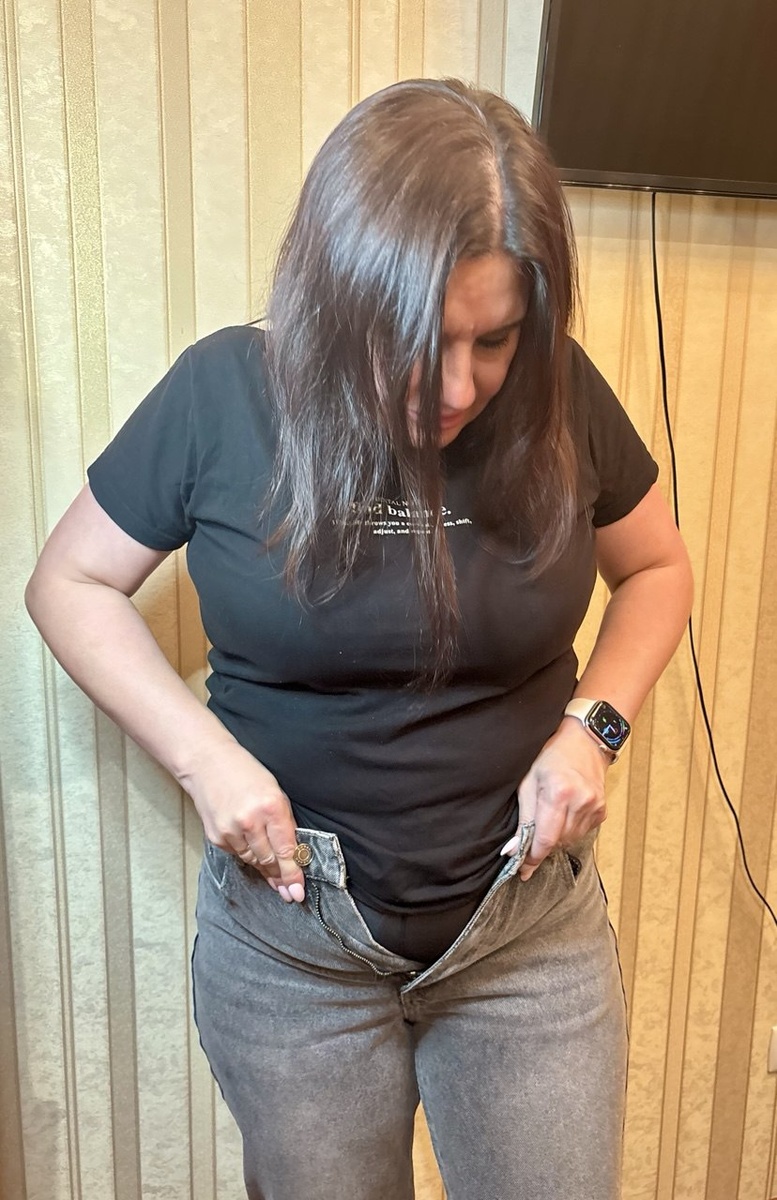 Эти джинсы не смогла застегнуть и таких у меня много