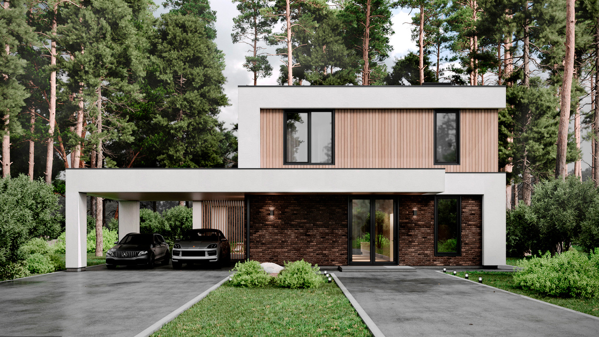 Проект загородного дома и его реализайия 