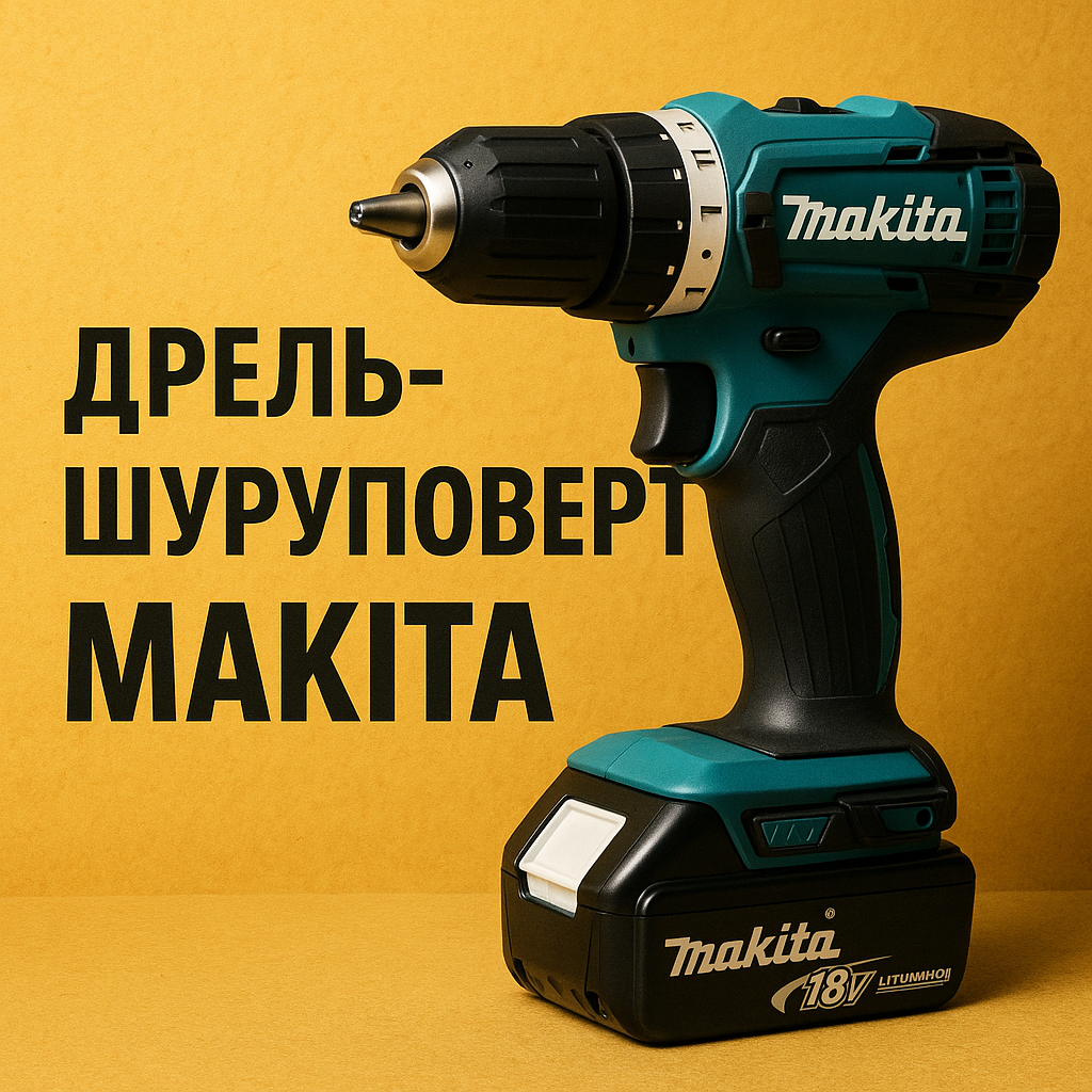 Makita дрель шуруповерт
