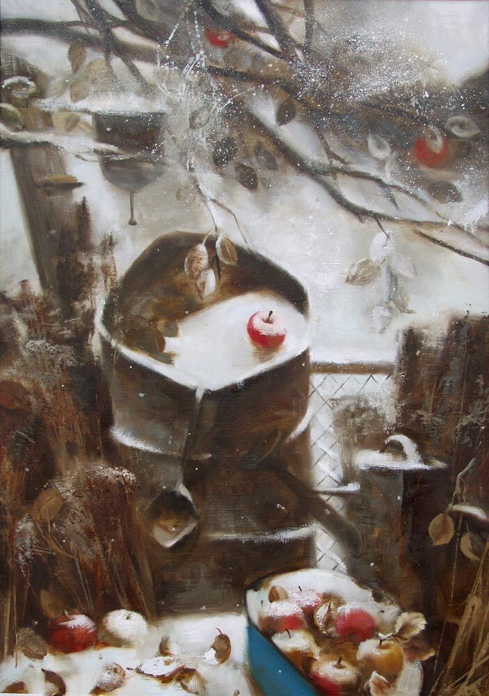 1. Начало зимы. Иллюстрации из открытых источников. Стихи авторские.