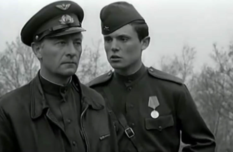 Борис Токарев в фильме "Украденный поезд"