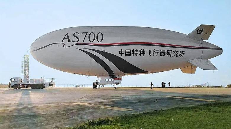    : Китайский пилотируемый дирижабль «Сянъюнь» («Благовещие облака»), который планируется ввести в эксплуатацию в 2026 году