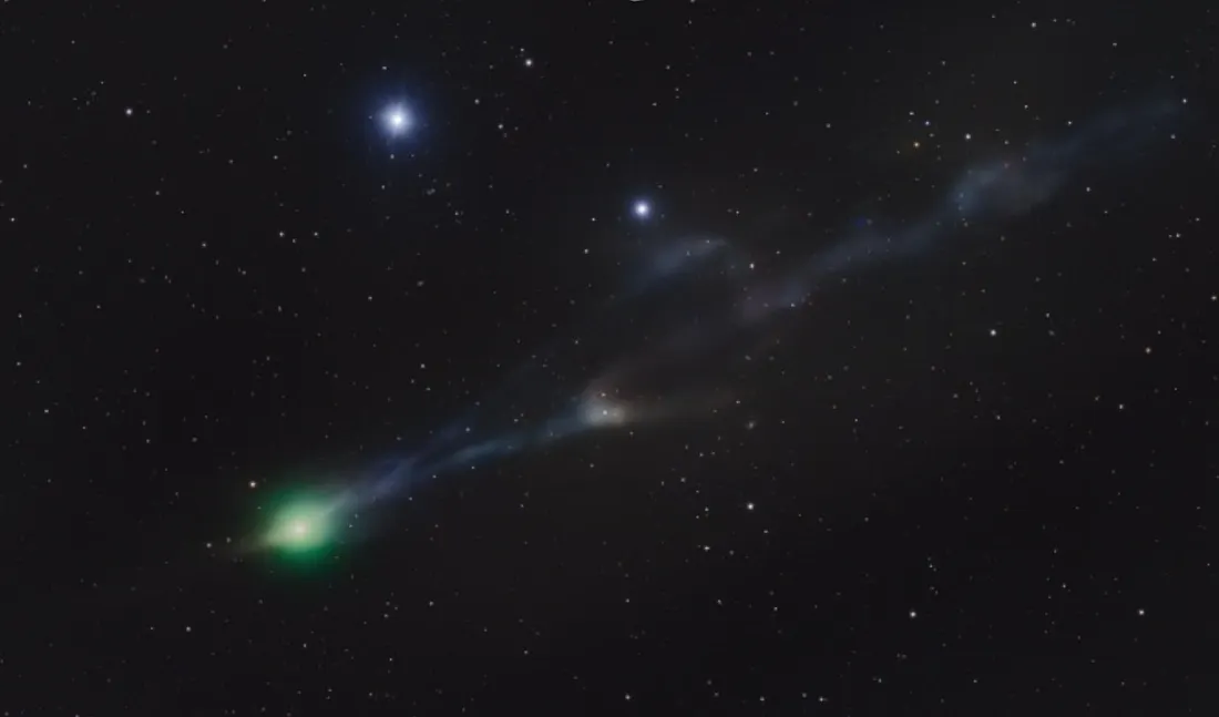 Изображение 3I/ATLAS, снято 25 ноября 2026 года.