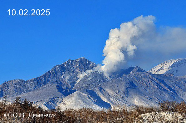 Фото: Ю. Демянчук ИВиС ДВО РАН, KVERT