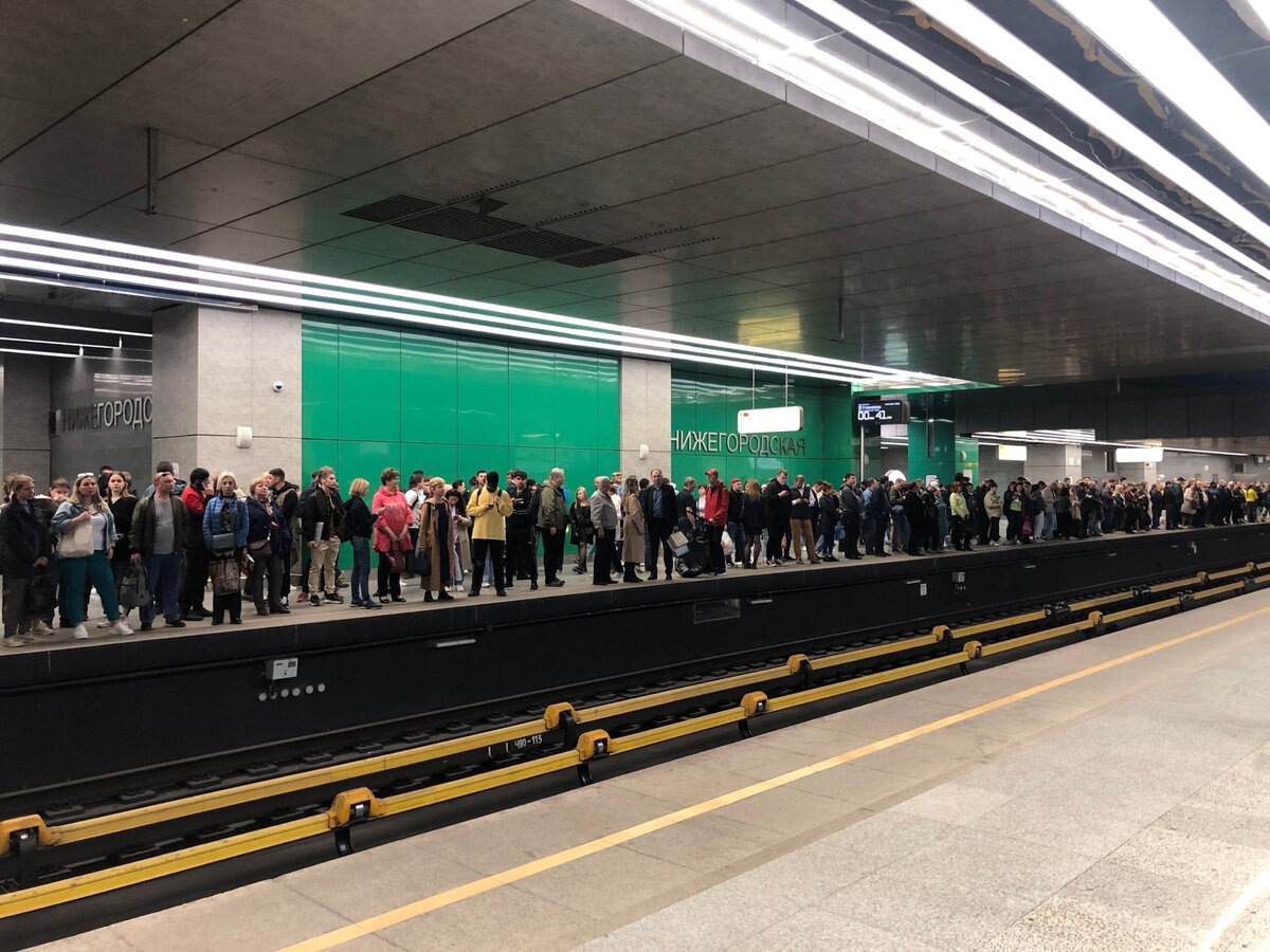 Нижегородская в час пик. 