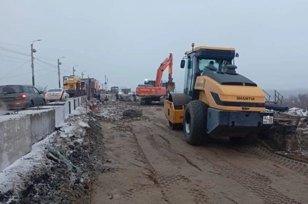    В мэрии Омска прокомментировали ситуацию со стройкой на мосту у Телецентра