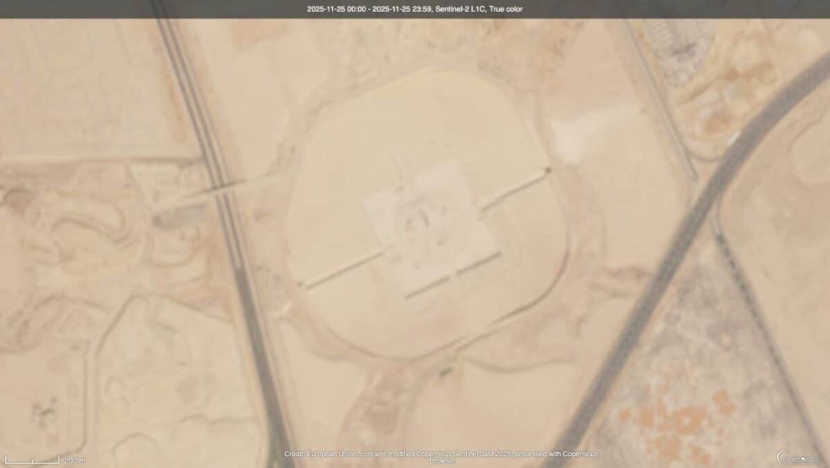    Стройплощадка «Мукааба» / © Copernicus