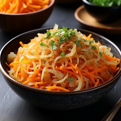 фото тушёной квашенной капусты жареной с луком и морковью