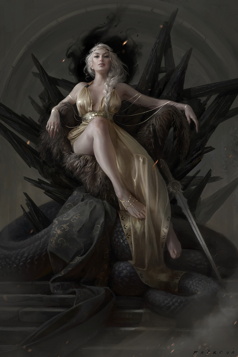 Обложка романа «Чёрный ореол» Джона Патрика Кеннеди. Источник: martinafackovaart.com