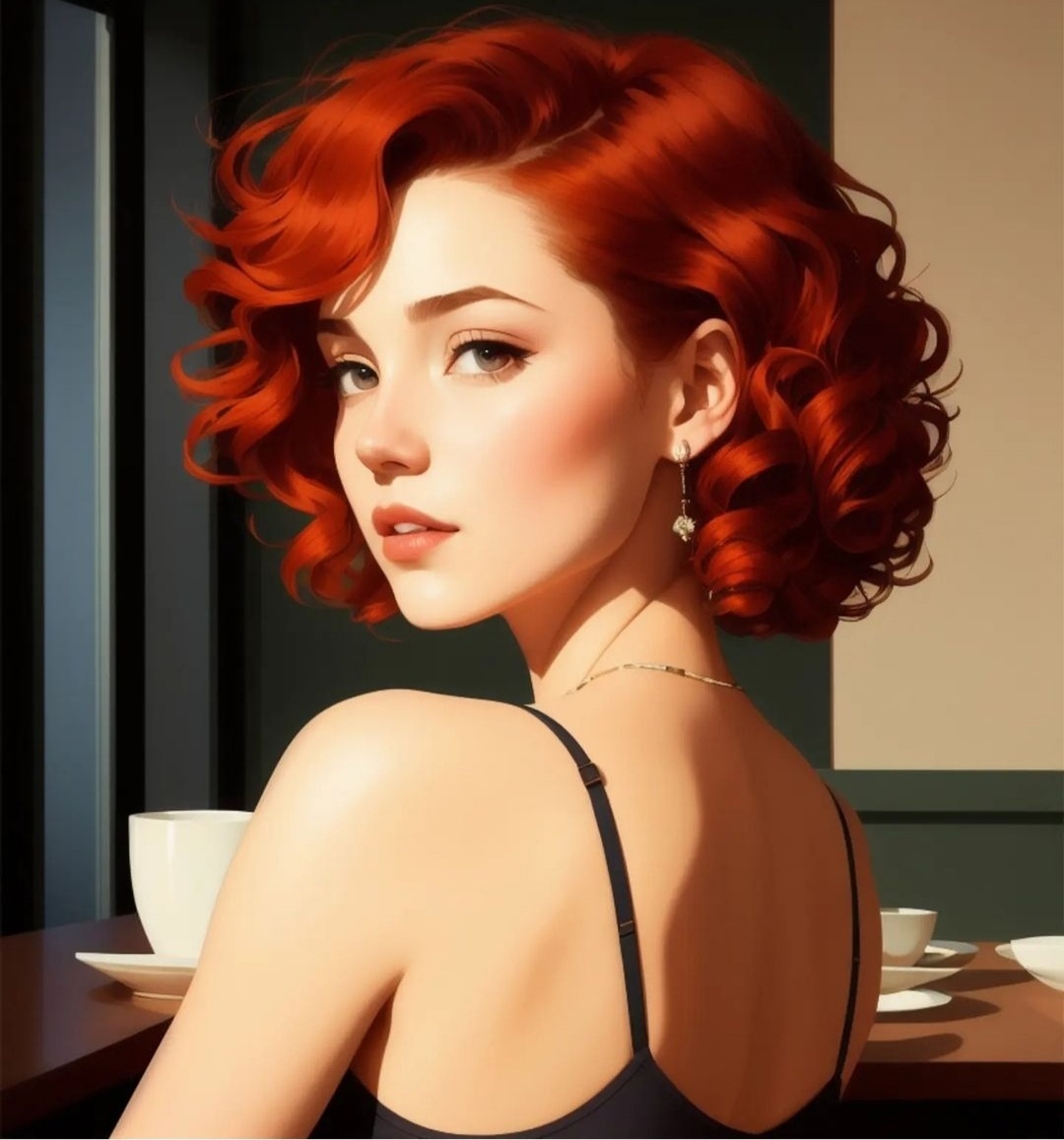 представим на секундочку, что с каре я буду выглядеть вот так