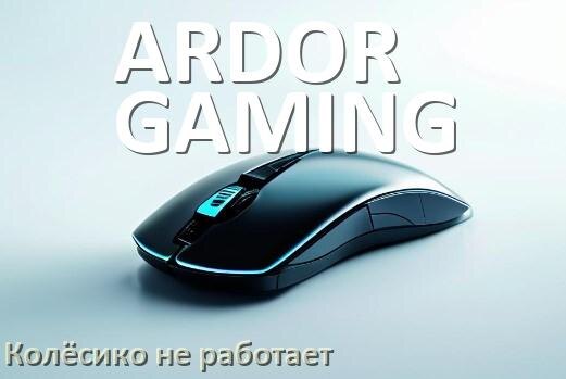 
Почему на мыши ARDOR GAMING колёсико не работает и не прокручивает