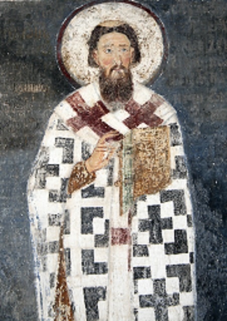 Святитель Савва Сербский. 13 в. Храм Вознесения Христова. Монастырь Милешево. Сербия.