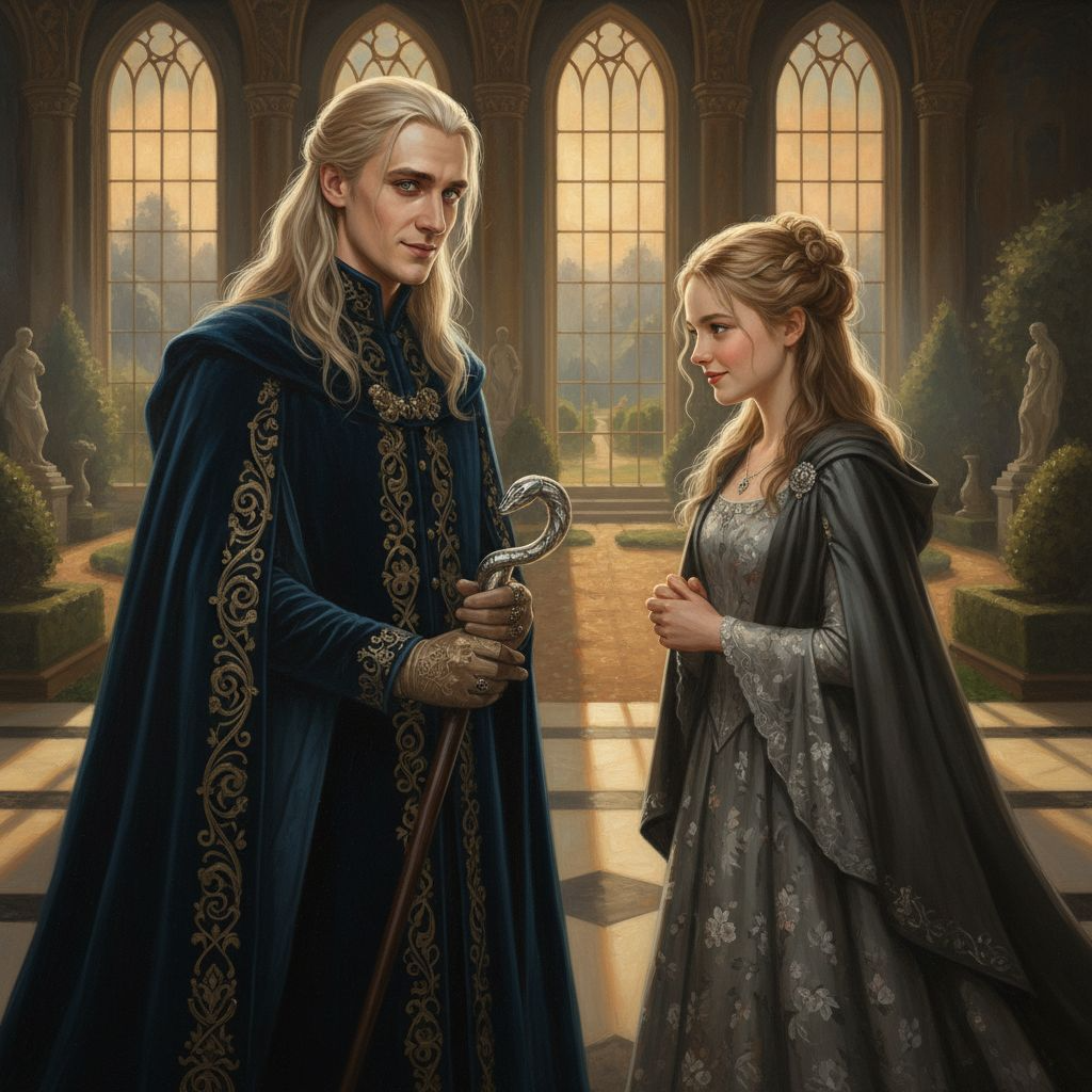 Люциус Малфой и Нарисса Блэк