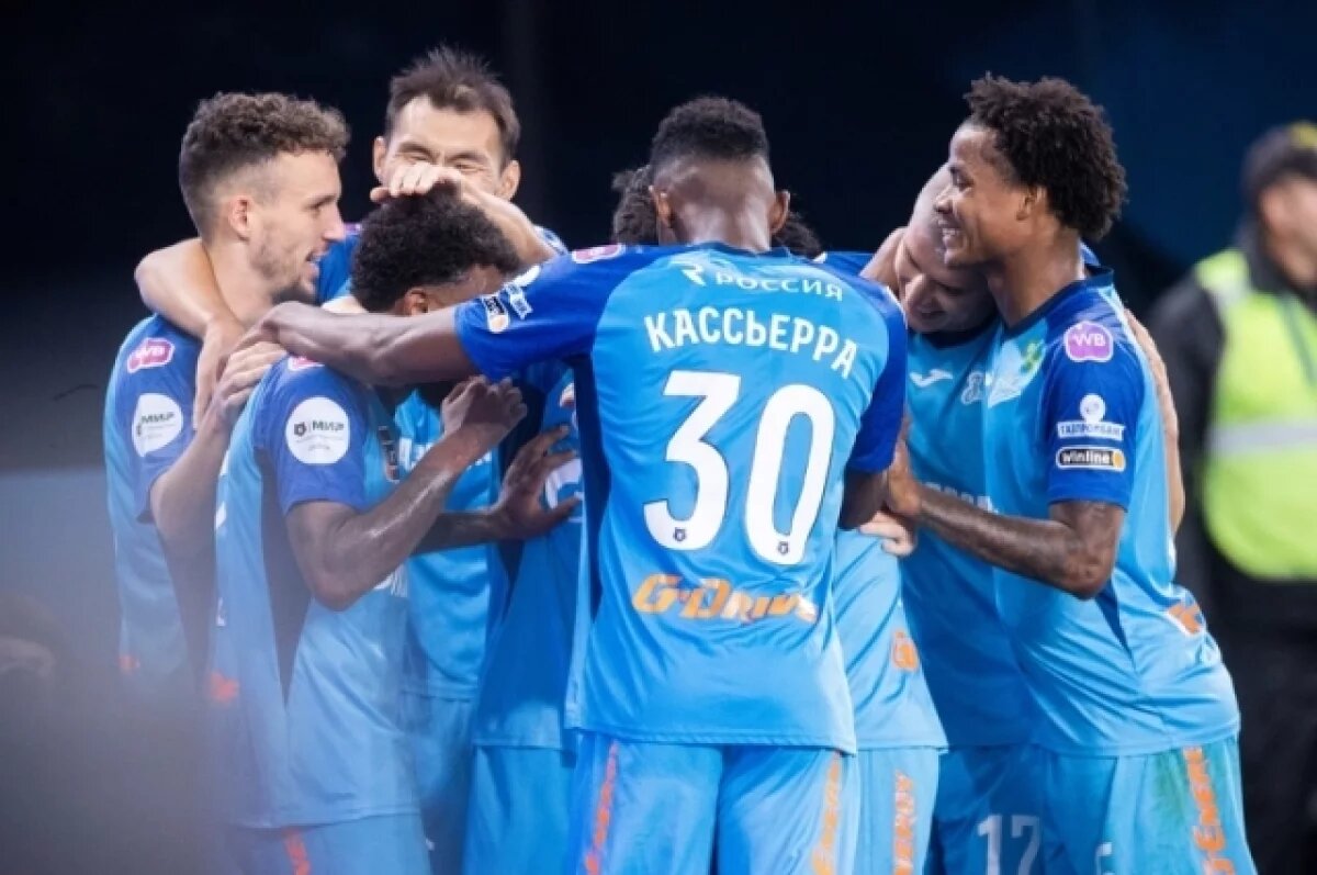    «Зенит» победил казанский «Рубин» со счетом 1:0 в Петербурге