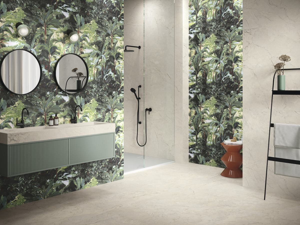 Для отделки использован керамогранит бренда Apegrupo, коллекция ALLOY CREAM MATT RECT. В GLOBUS CERAMICA можно купить отделочные материалы из последних коллекций этого производителя.  Источник фото: https://www.apegrupo.com/ru/%D0%B8%D0%B7%D0%B4%D0%B5%D0%BB%D0%B8%D1%8F/alloy/